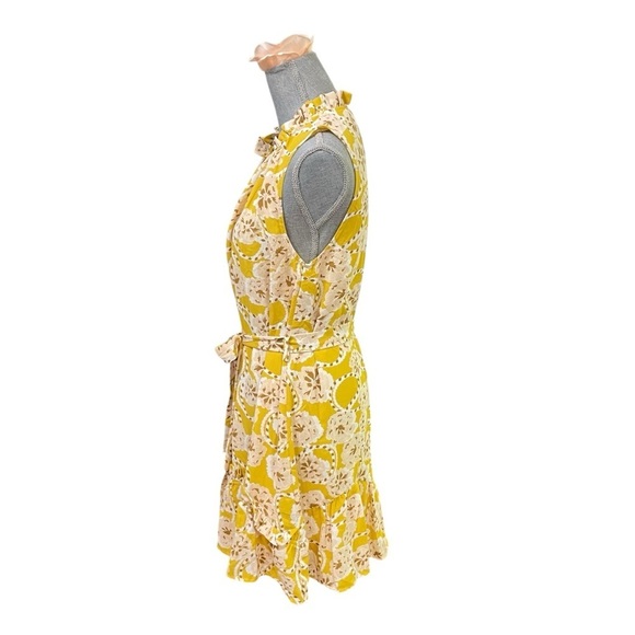Entro Savvy & Fabulous Yellow Floral Dress New size L - Picture 5 of 14